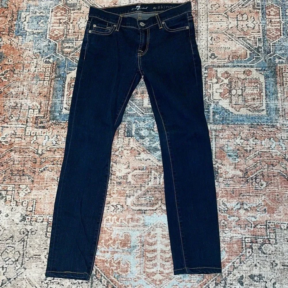 7 For All Mankind the Skinny Jean, Size 25 - Picture 2 of 13